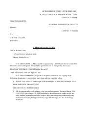 miami dade esubpoena
